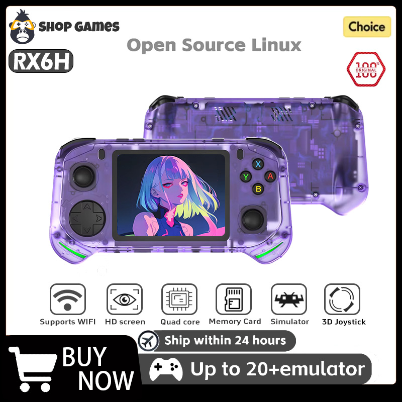 Gaming Console X6 - RX6H ريترو وحدة تحكم بجهاز لعب