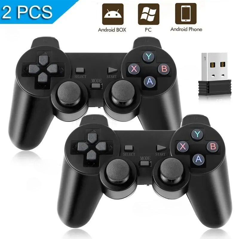 Gaming Console Bundle - وحدة تحكم ألعاب لاسلكية بتردد 2.4