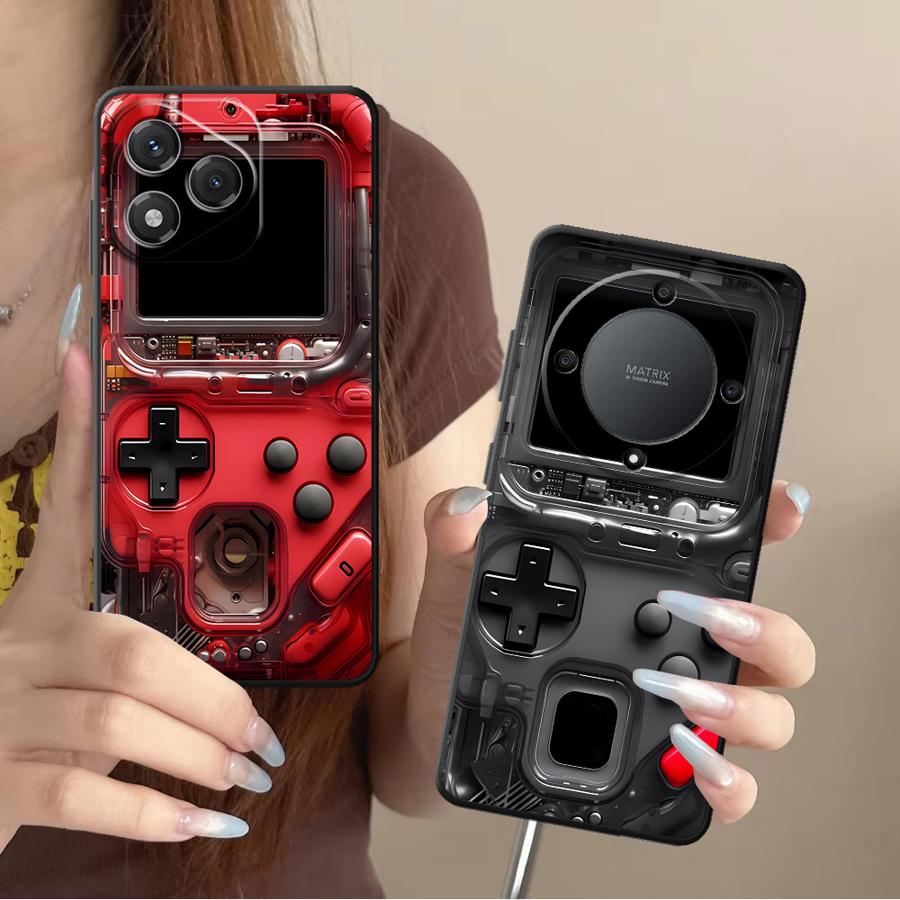 Gaming Console X6 - غطاء هاتف بتصميم وحدة تحكم ألعاب