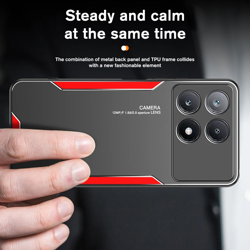 غطاء خلفي واقي من سبائك الألوم - مراجعة Gaming Console X6 وسعره