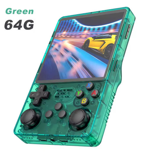 جهاز ألعاب محمول R36S بتصميم ك - مراجعة Gaming Console X6 وسعره