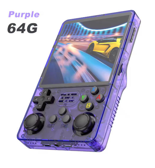 جهاز ألعاب محمول R36S بتصميم ك - مراجعة Gaming Console X6 وسعره