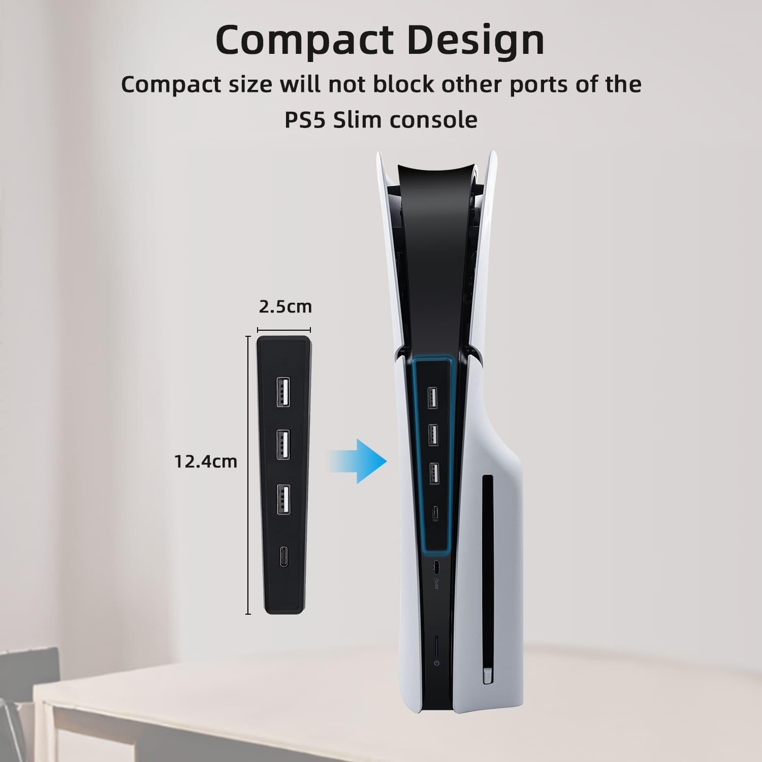محور USB للقرص النحيف PS5 ، 4  - مراجعة Sony Console Ps5 Slim وسعره