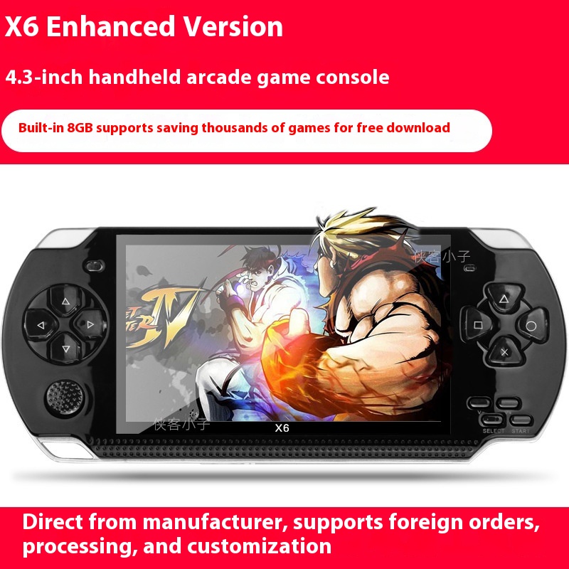 Psp 3000X6 وحدة التحكم 12 أنوا - مراجعة Gaming Console X6 وسعره