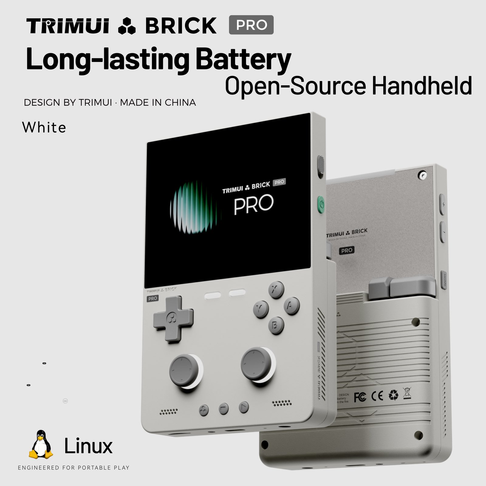 TRIMUI BRICK PRO وحدة تحكم ألع - مراجعة Gaming Console Under 5000 وسعره