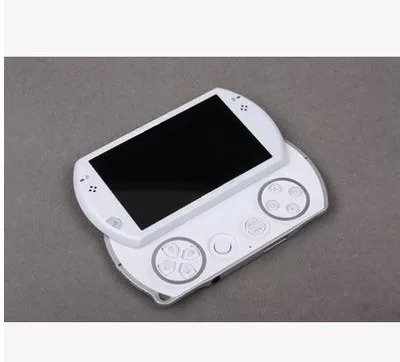 جهاز ألعاب محمول PSP GO مع مقب - مراجعة Gaming Console Handle وسعره
