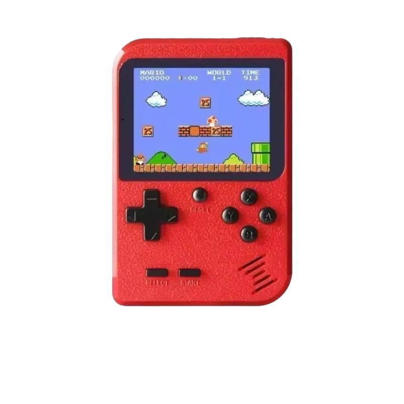 جهاز ألعاب محمول كلاسيكي أحمر  - مراجعة Gaming Console For 10 Year Old وسعره