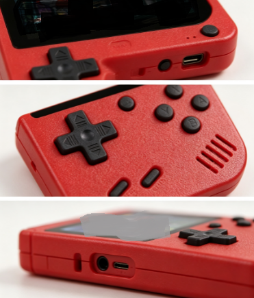جهاز ألعاب محمول كلاسيكي أحمر  - مراجعة Gaming Console For 10 Year Old وسعره