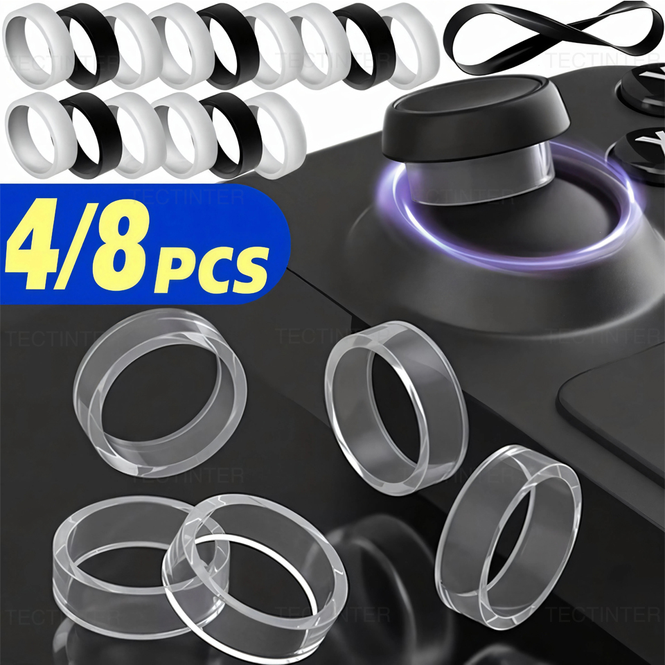 4/8 قطع حلقات مطاطية واقية مرن - مراجعة Sony Console Ps5 Slim وسعره