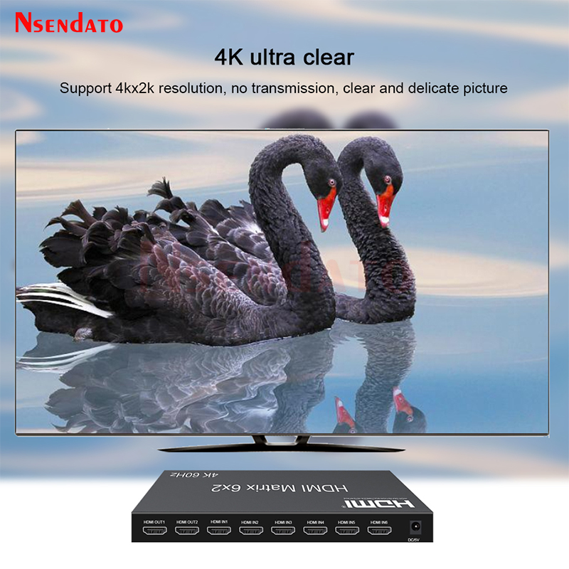 محول HDMI ماتريكس 6x2 بدقة 4K  - مراجعة Gaming Console Bundle وسعره