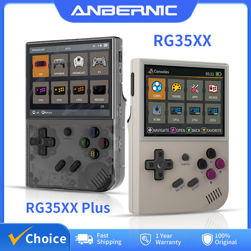 ANBERNIC RG35XX Plus/RG35XX ري - مراجعة Gaming Console Under 5000 وسعره