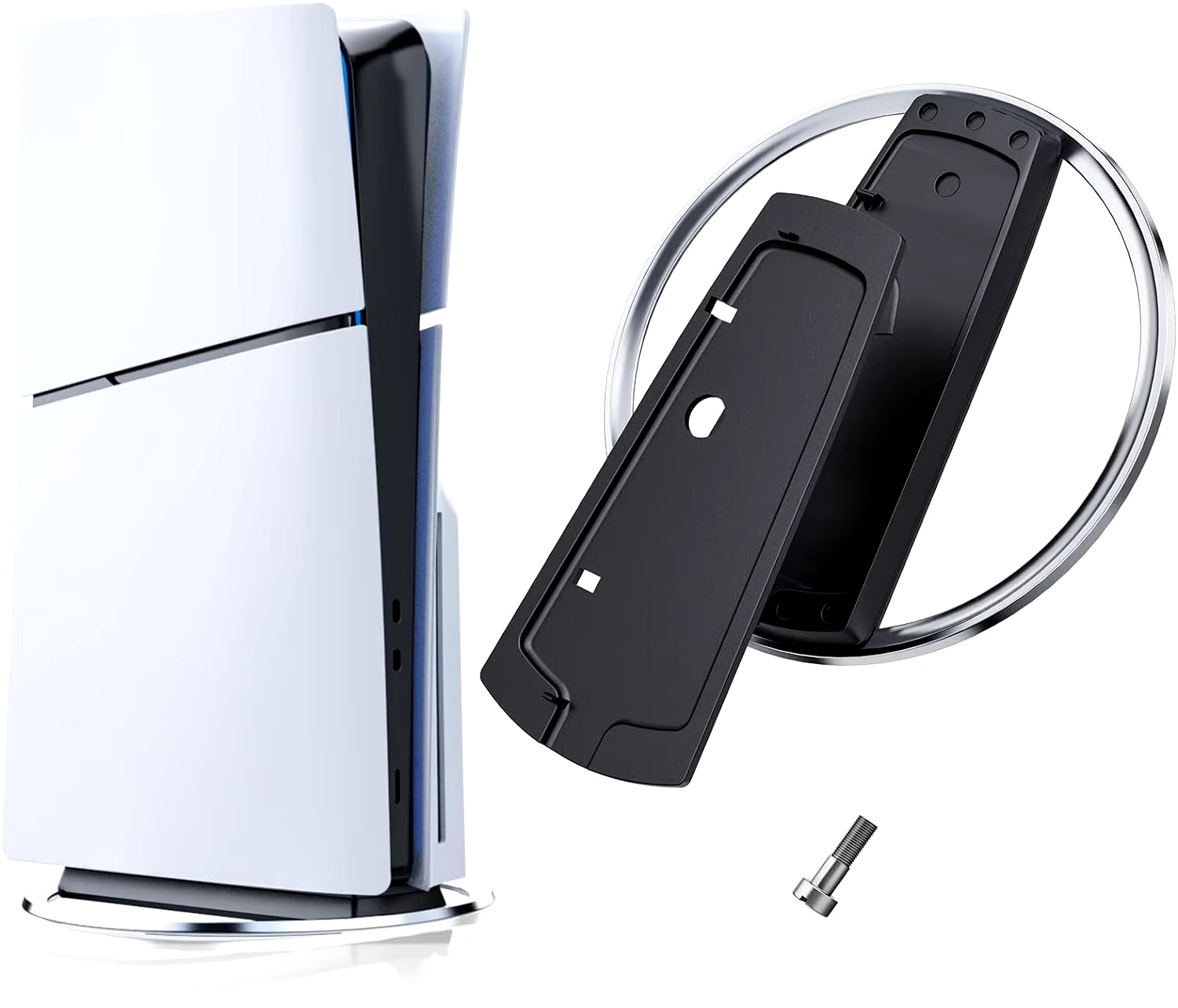 حامل وحدة تحكم بحامل معدني جدي - مراجعة Sony Console Ps5 Slim وسعره