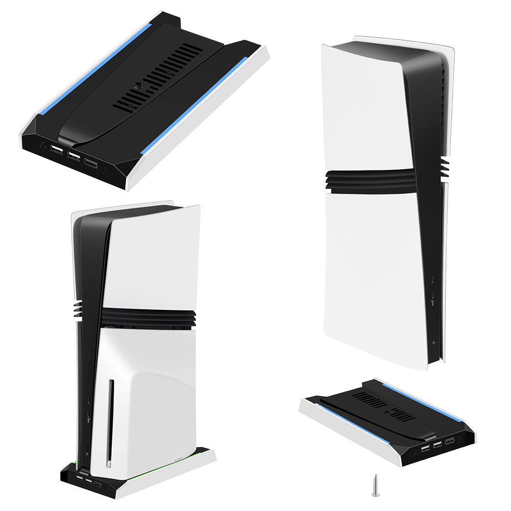 ل PS 5 سليم/PS 5 برو RGB حامل  - مراجعة Sony Console Ps5 Slim وسعره