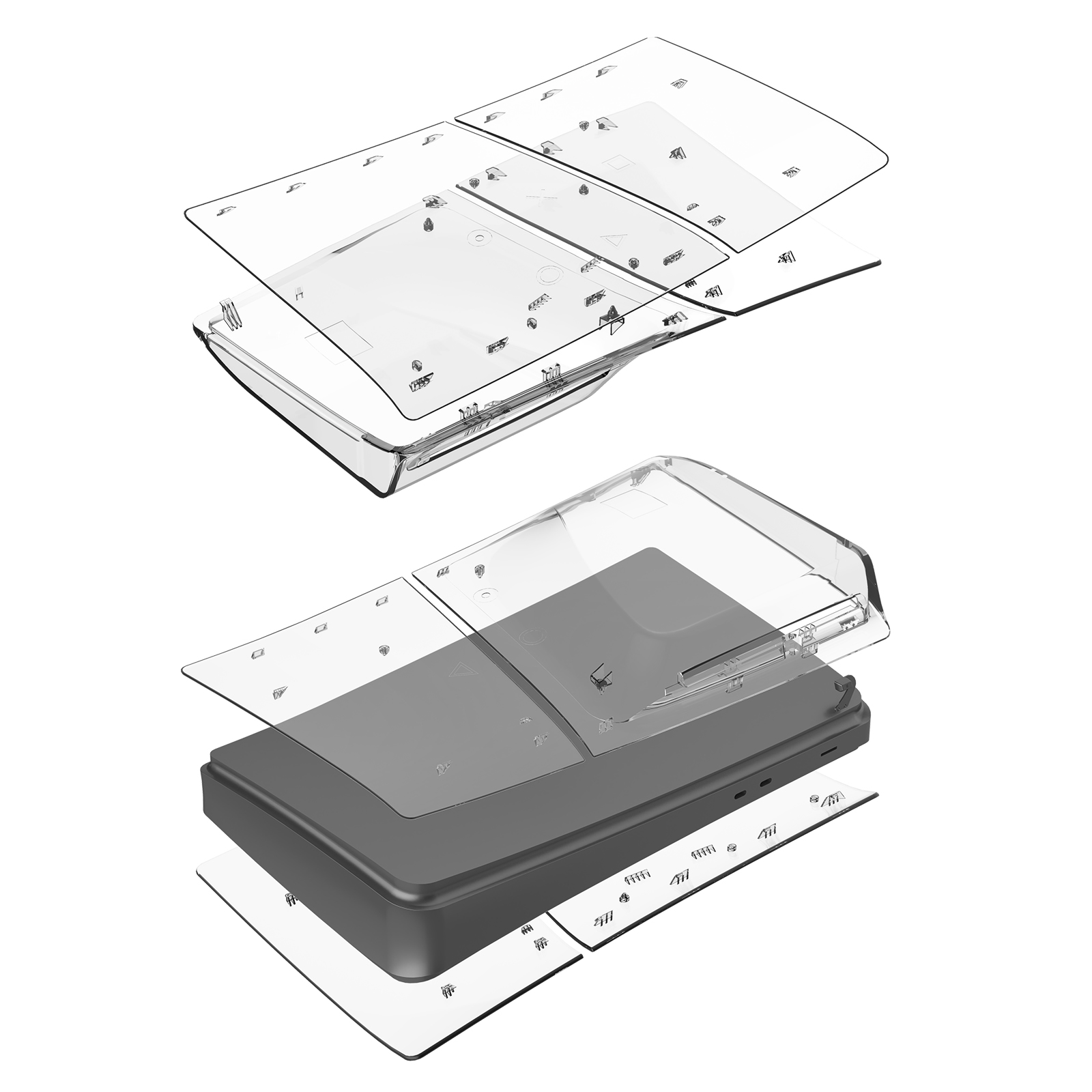 حلقة إضاءة ليد لوحة وحدة تحكم  - مراجعة Sony Console Ps5 Slim وسعره